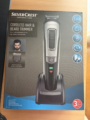 Silvercrest 5in1 Cordless Hair and Beard Trimmer used