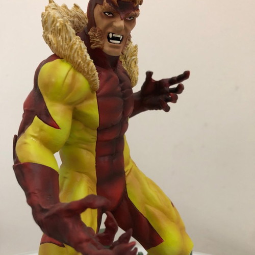 Sabretooth X-Men Jim Lee Statue Modern Era 8 inches new