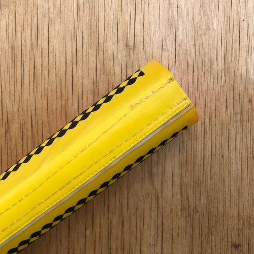 BMX Vintage handlebar sponge protector yellow new