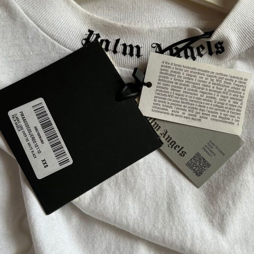 Palm Angels top new, white, size XS oversized