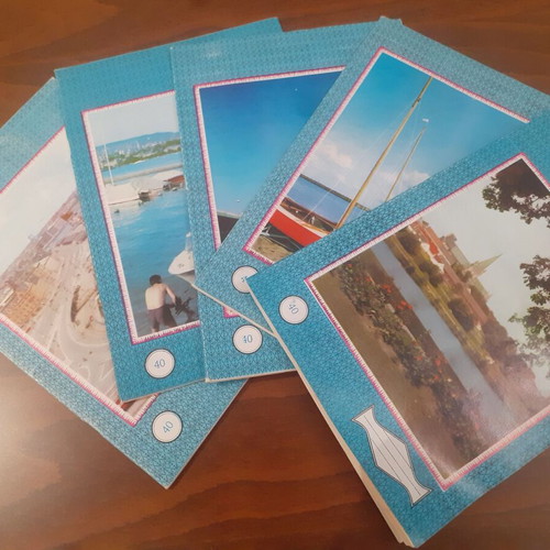 DIE8NES school notebooks from the 1970s like new, pack of 5