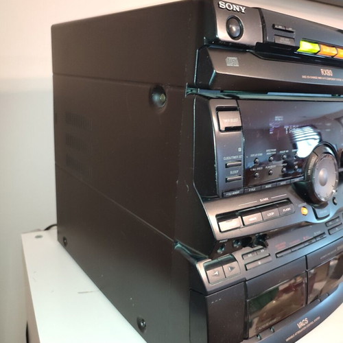 Sony RX80 Hi-Fi σύστημα μεταχειρισμένο, χωρίς τηλεχειριστήριο και ηχεία