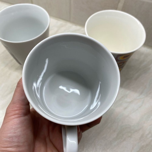 Mugs new, set of 3 pieces