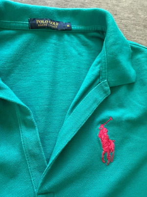 Polo Ralph Lauren τυρκουάζ κοντομάνικη μπλούζα πόλο μεταχειρισμένη, μέγεθος M