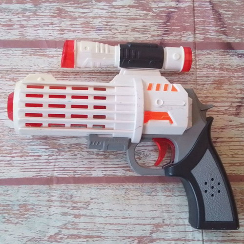 Space Guardian laser gun used