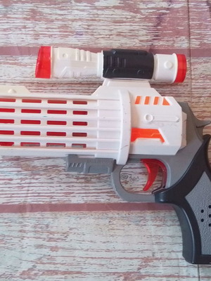 Space Guardian laser gun used