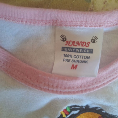 Cotton baby set white with smiley face