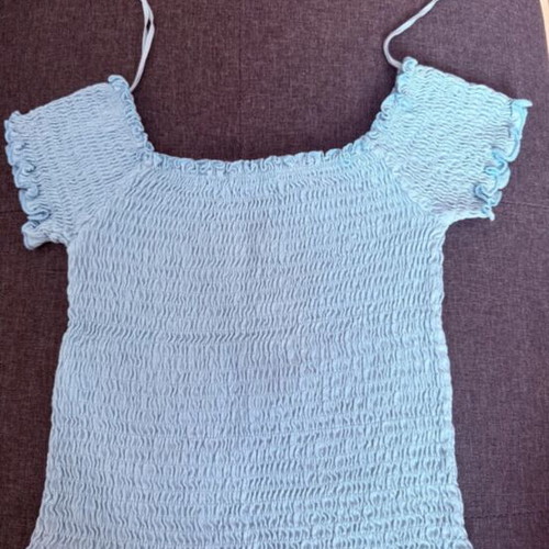 Stradivarius blue top size S like new