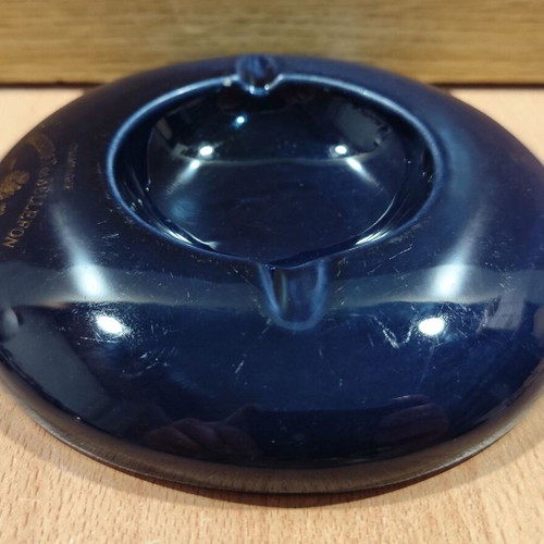 Besserat de Bellefon Champagne ceramic ashtray used, vintage advertising
