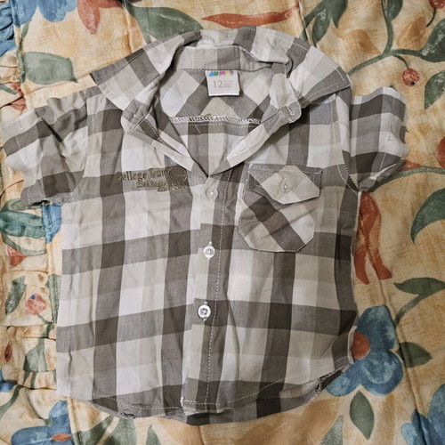 Baby clothing set used for 12-month-old boy