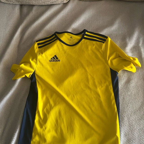 Adidas shirt like new, yellow, sizes S and M