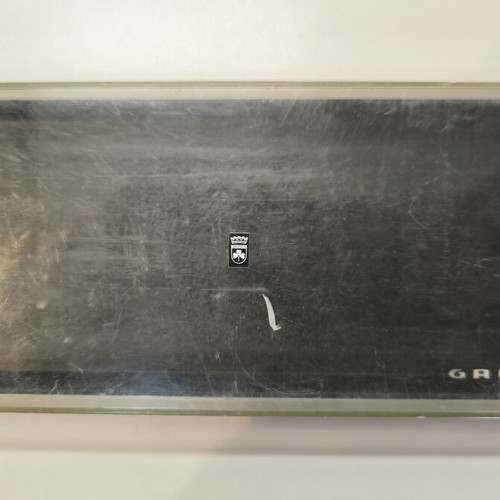 Grundig Stenorette 2000 dictaphone used with 4 cassettes and case untested