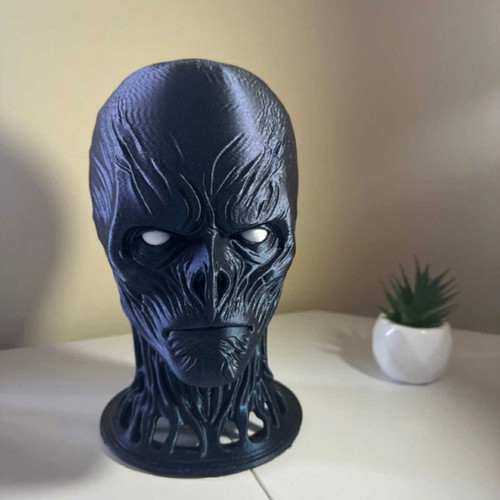 Headset stand shaped like Vecna's head Stranger Things new