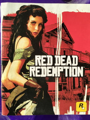 Red Dead Redemption PS3 booklet like new