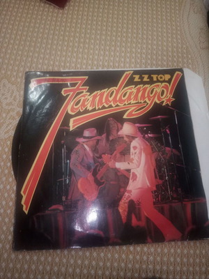 ZZ Top Fandango vinyl record, German edition