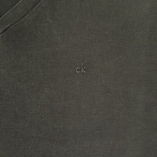 Calvin Klein V-Neck T-Shirt, black, size L, body fit