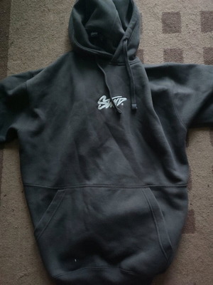 Pull&Bear Сив Oversized Large Суитшърт