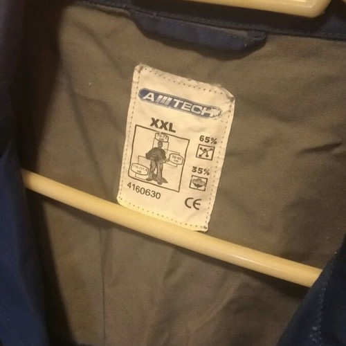 Men's work coverall like new, full body, XXL