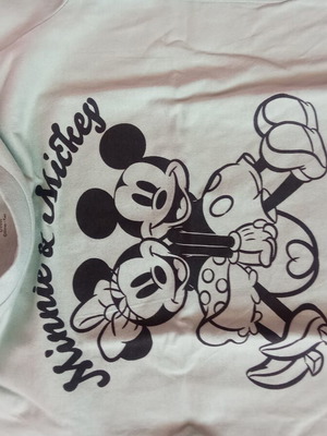 Minnie Sinsay T-shirt, size 116 cm, green