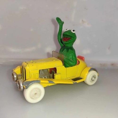 Corgi Muppet Show 2030 Kermit toy car used