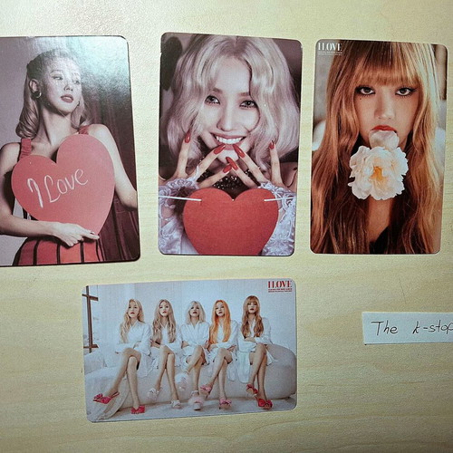 Kpop lomocards (G)I-DLE new