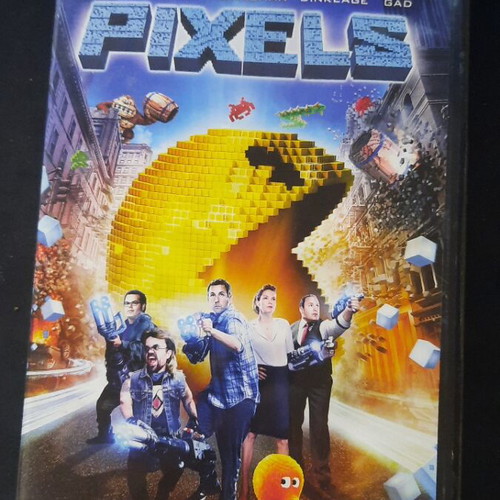 Pixels DVD like new with Greek subtitles