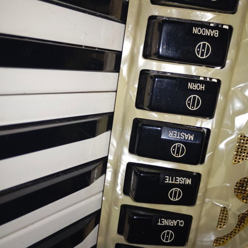 Brandoni accordion new, 80 bass, Italian