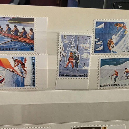 Stamps 41 unsealed from 1983 new from ELTA Greece
