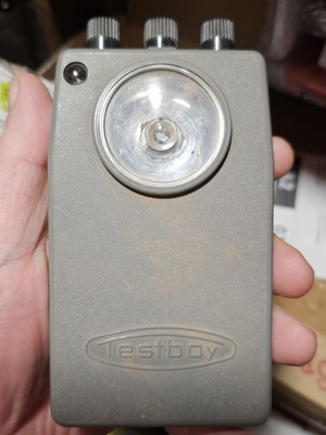 Vintage DDR ηλεκτρολογικό εργαλείο σε σχήμα φακός μεταχειρισμένο