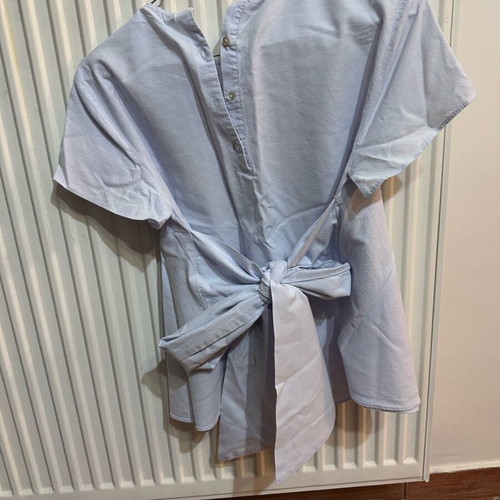 Zara women's blouse used, blue, size XS