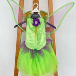 Tinkerbell costume like new, size 6, dress and wings