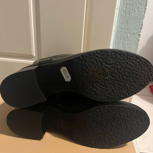 Michael Kors boots new, black leather, size 36.5