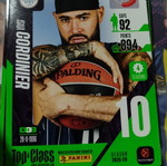 Panini Top Class stickers used