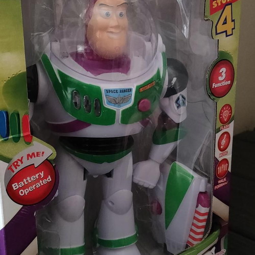 Buzz Lightyear Toy Story 4 collectible figure 30cm with functions