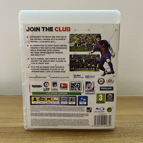 FIFA 13 PlayStation 3 game used, sports genre