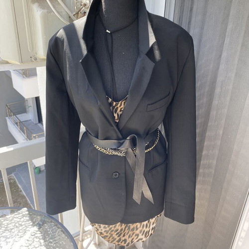 Zara black wool blazer like new, size XL 42 14
