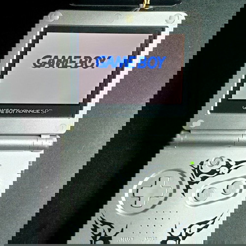 Game Boy Advance SP Tribal 101 Backlight Με Αυθεντικό Φορτιστή