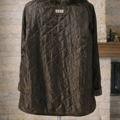 KO & KO women's suede jacket brown like new from Kastoria
