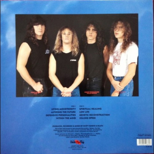 Death Spiritual Healing vinyl LP album original UK press