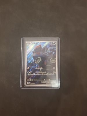 Zorua Pokemon card