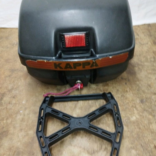 Motorcycle case used with base and lock