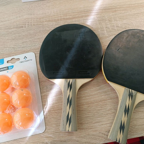Admiral rackets and Technopro 40mm balls new