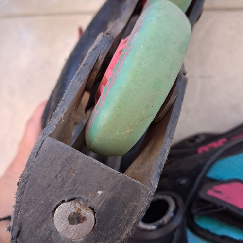 Roller skates used, size 33-36