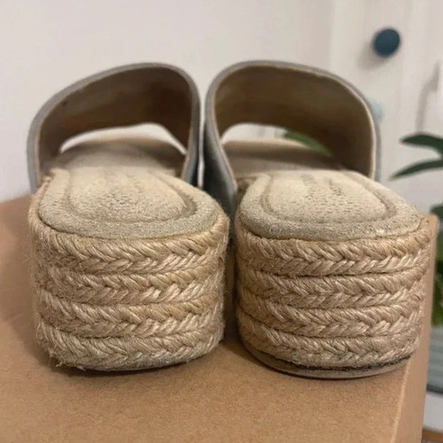 Jeffrey Campbell platform sandals size 36, like new, suede, light blue