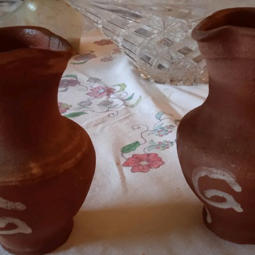 Ceramic vessel used from Sifnos original