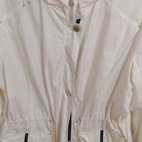 Concept women's jacket white with blue details like new