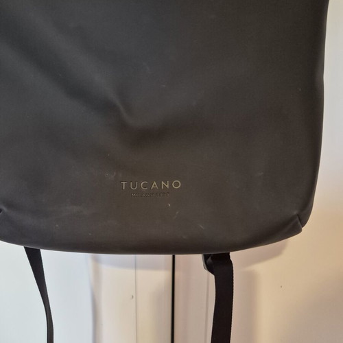 Tucano backpack used, black with laptop compartment