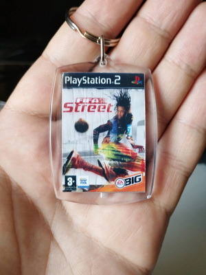 Fifa Street PS2 acrylic keychain