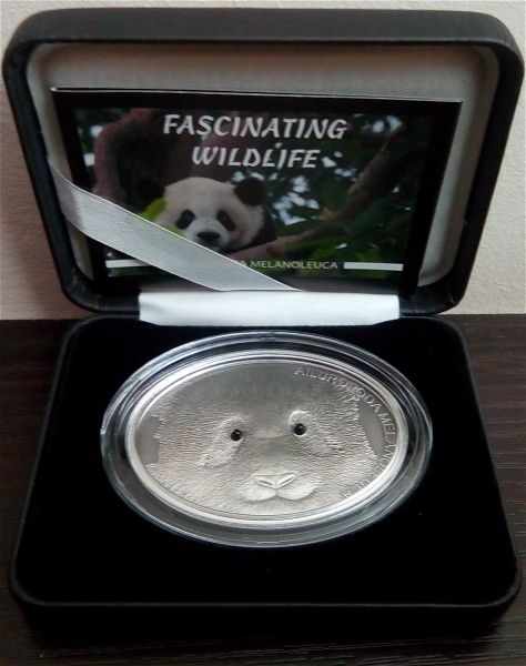  Fiji 2013 Panda $10 Fascinating Wildlife 1 Oz Silver Coin