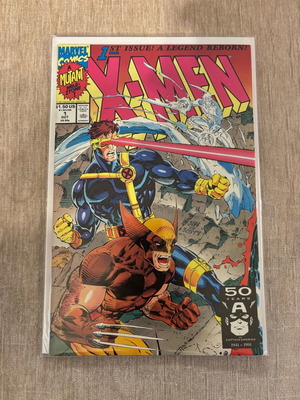 X-Men Vol.2 #1 Cover 2 like new, English 1991 Marvel Comics